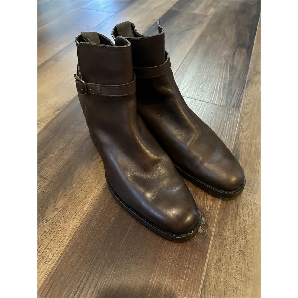 PAUL STUART / Stuart's Choice Boots With Joh.‎ Rendenbach Soles Sz 9.5D Brown